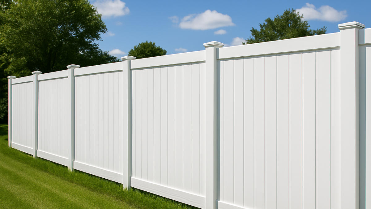 vinyl fence washing